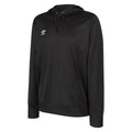 Schwarz - Front - Umbro - "Club Essential" Kapuzenpullover für Herren