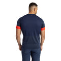 Marineblau-Flammen Rot - Back - Umbro - "23-24" Trikot für Herren - Training