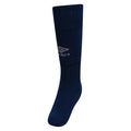 Marineblau-Weiß - Front - Umbro - "Classico" Socken für Herren