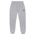 Grau meliert-Violett - Front - Umbro - "Core" Jogginghosen für Herren