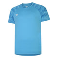 Himmelblau-Weiß - Front - Umbro - "Atlas" Trikot für Kinder