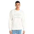 Ecru-Grau - Lifestyle - Umbro - "Core" Sweatshirt für Herren