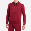 Tibetisches Rot - Front - Umbro - Kapuzenpullover für Herren