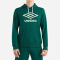 Regenwald - Front - Umbro - Kapuzenpullover für Herren