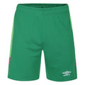 Fröhlich Grün-Pink - Front - Umbro - Torwartshorts für Herren