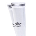 Weiß-Schwarz - Side - Umbro - "Diamond" Fußballsocken