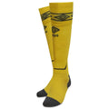 Kräftiges Gelb-Kohlen-Schwarz - Front - Umbro - "Diamond" Fußballsocken