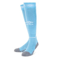 Himmelblau-Weiß - Front - Umbro - "Diamond" Fußballsocken