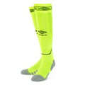 Sicherheits-Gelb-Kohlen-Schwarz - Front - Umbro - "Diamond" Fußballsocken