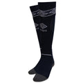 Dunkel-Marineblau-Weiß - Back - Umbro - "Diamond" Fußballsocken