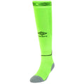 Gecko-Grün-Schwarz - Front - Umbro - "Diamond" Fußballsocken