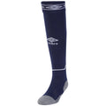 Marineblau-Weiß - Front - Umbro - "Diamond" Fußballsocken