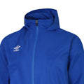 Königsblau-Weiß - Back - Umbro - "Total Training" Jacke, wasserfest für Kinder