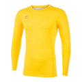 Gelb - Front - Umbro - "Elite" Base Layer Oberteil V-Ausschnitt für Herren