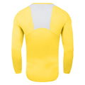 Gelb - Front - Umbro - "Elite" Base Layer Oberteil V-Ausschnitt für Herren