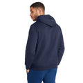 Marineblau-Weiß - Lifestyle - Umbro - "Club Leisure" Kapuzenpullover für Herren