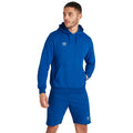 Königsblau-Weiß - Side - Umbro - "Club Leisure" Kapuzenpullover für Herren