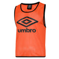 Fluoreszierendes Orange-Schwarz - Front - Umbro - Trainingslatz für Herren-Damen Unisex