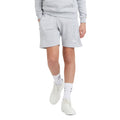 Grau meliert-Weiß - Side - Umbro - "Club Leisure" Shorts für Kinder