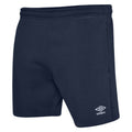 Marineblau-Weiß - Front - Umbro - "Club Leisure" Shorts für Kinder