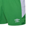 Smaragd-Weiß - Side - Umbro - "Vier" Shorts für Herren