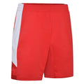 Zinnoberrot-Weiß - Back - Umbro - "Vier" Shorts für Herren