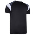 Schwarz-Kohlen-Schwarz- Brillantes Weiß - Side - Umbro - Trikot für Kinder - Training