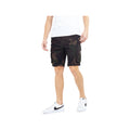 Khaki Tarnmuster - Side - Brave Soul - Cargo-Shorts für Herren