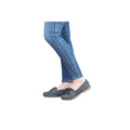 Marineblau - Back - Dublin Shoes - Damen Bootsschuhe "Millfield Arena", Nubukleder