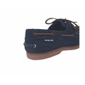 Marineblau - Back - Dublin Shoes - Damen Bootsschuhe "Broadfield Arena", Nubukleder