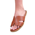 Hellbraun - Front - Where´s That From - Damen Sandalen "Mae"