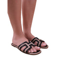 Schwarz - Back - Where´s That From - Damen Sandalen "Surge", Ausschnitt