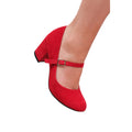 Rot - Side - Where´s That From - Damen Riemchenschuhe "Araceli", Wildleder