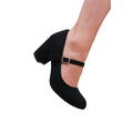 Schwarz - Back - Where´s That From - Damen Riemchenschuhe "Araceli", Wildleder