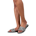 Silber - Front - Where´s That From - Damen Badesandale "Poppy", Glitzer