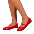 Rot - Lifestyle - Where´s That From - Damen Ballerinas "Josie"