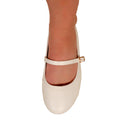 Weiß - Side - Where´s That From - Damen Ballerinas "Josie"