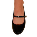 Schwarz - Side - Where´s That From - Damen Ballerinas "Josie", Patent Kunstleder