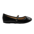 Schwarz - Front - Where´s That From - Damen Ballerinas "Josie", Patent Kunstleder