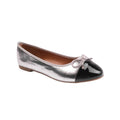 Silber - Front - Where´s That From - Damen Ballerinas "Janice", Schleife