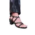 Schwarz - Back - Where´s That From - Damen Sandalen "Sidra", PU