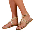 Nude - Back - Where´s That From - Damen Sandalen "Sharyn", Mit Stollen