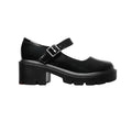 Schwarz - Front - Where´s That From - Damen Riemchenschuhe "Rylee", Retro