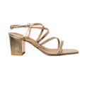 Gold - Front - Where´s That From - Damen Sandalen "Sidra"