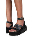 Schwarz - Side - Where´s That From - Damen Sandalen "Layla"