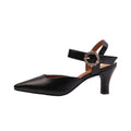 Schwarz - Front - Where´s That From - Damen Sandalen "New", Strassbesatz, PU