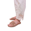 Beige - Back - Where´s That From - Damen Sandalen "Note", Aufschrift