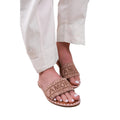 Beige - Front - Where´s That From - Damen Sandalen "Note", Aufschrift