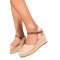 Beige - Back - Where´s That From - Damen Sandalen "Blakely", Kunstleder