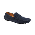 Blau - Front - Arrk London - Herren Schuhe zum Fahren "Alex", Wildleder